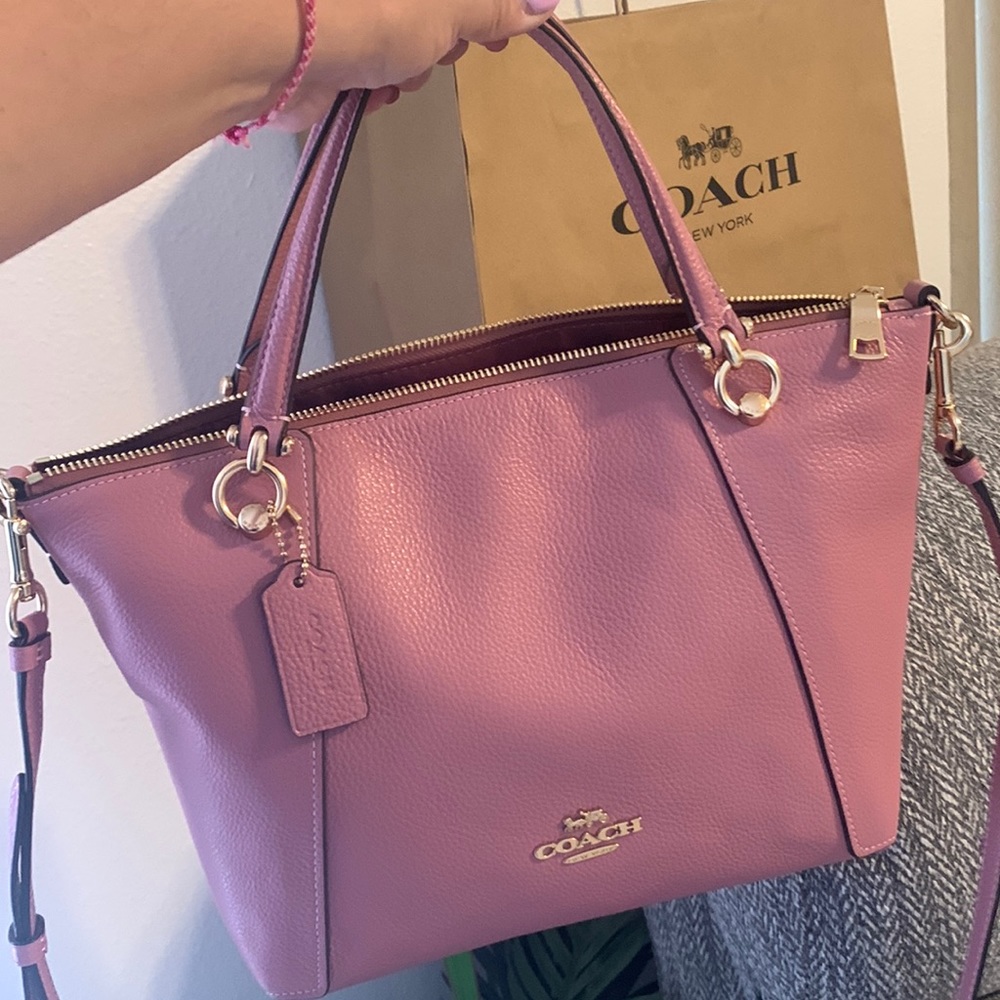 Kacey Satchel Beautiful 😍 Refined Pebble Leather in Pink